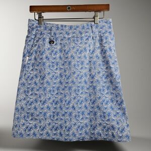 NWOT Sweedish Daily Sports Skort Pull On Super-Stretch Sz 8 Ginko 5" Inseam